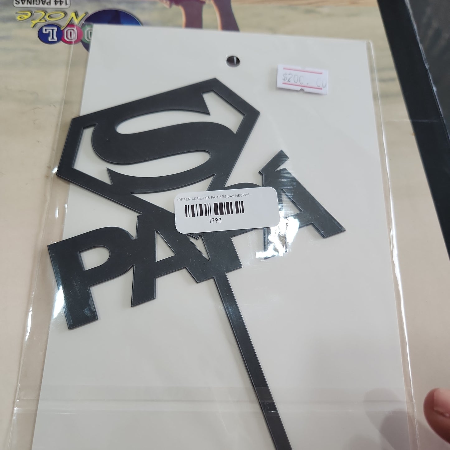 Topper de super papa