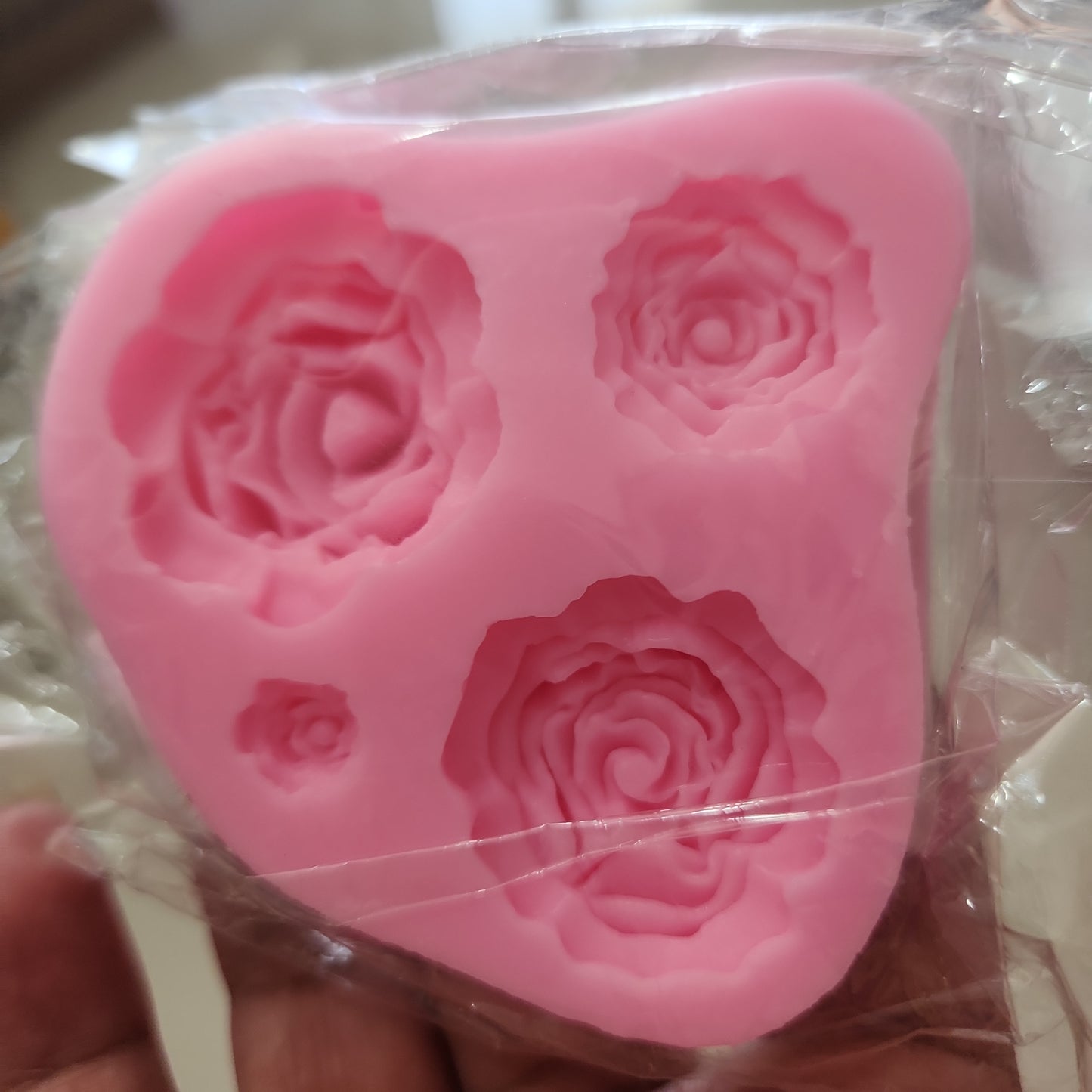 Molde se silicon flores