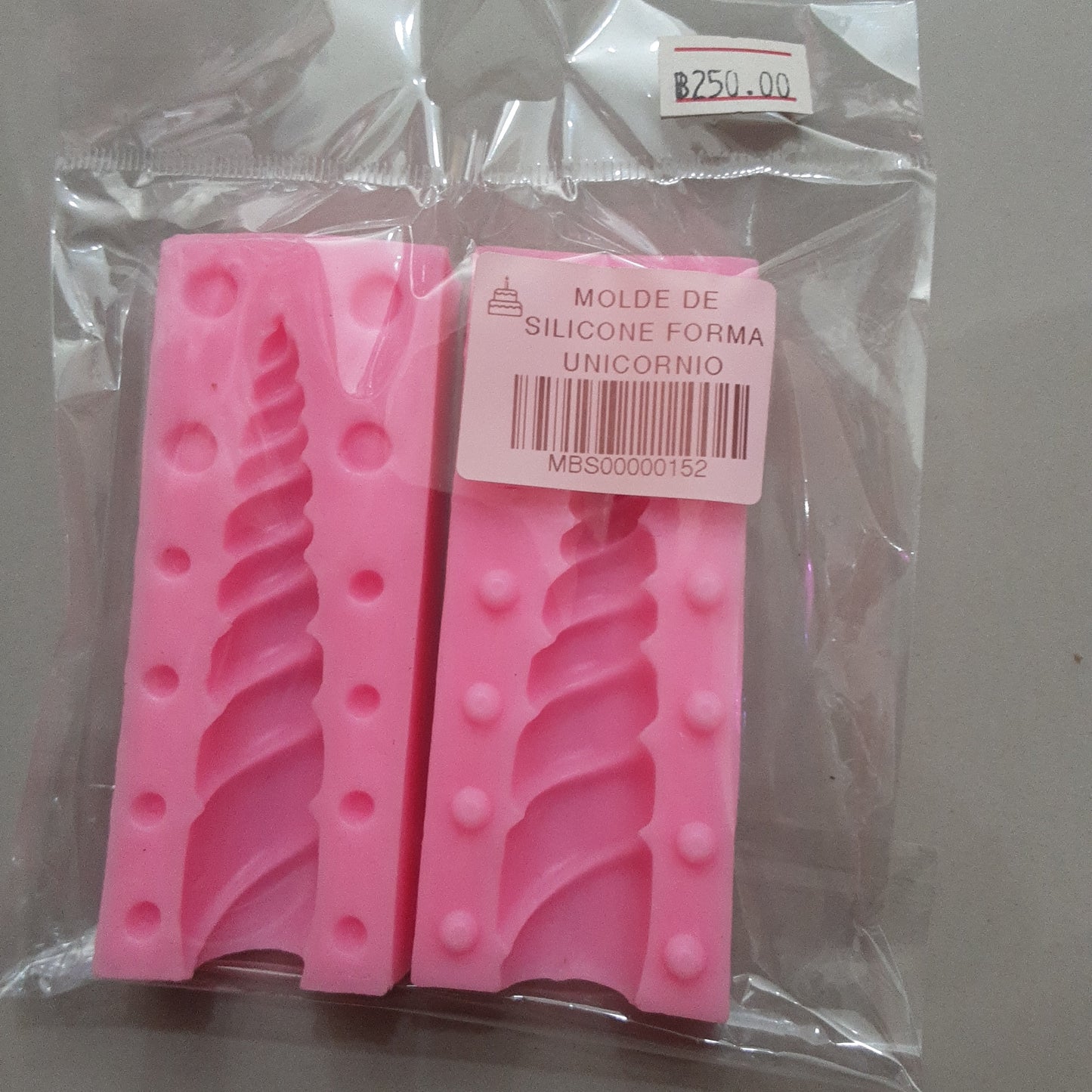 Molde cuerno de unicornio