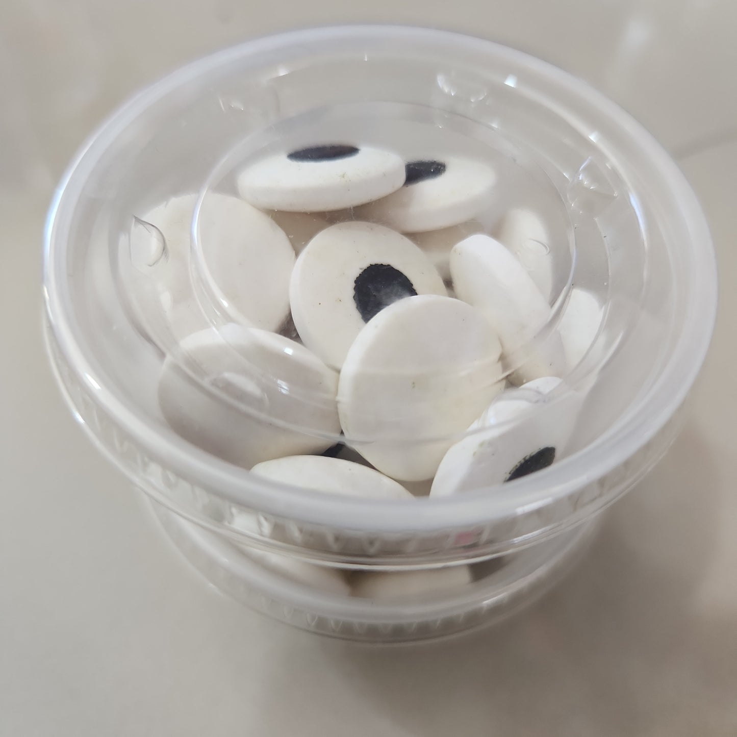 Ojitos de azucar grandes