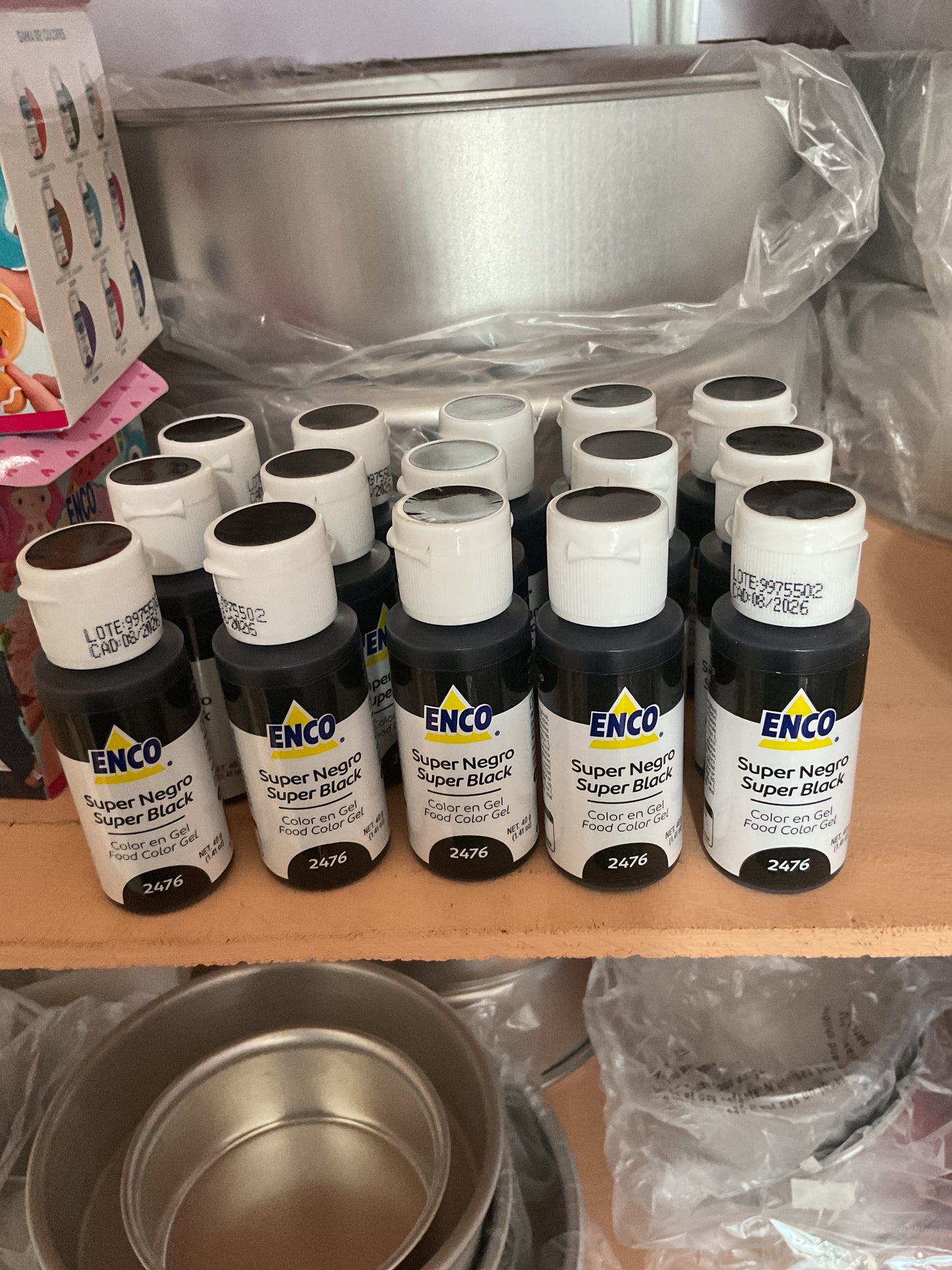 Color Super Negro en Gel Enco 40g