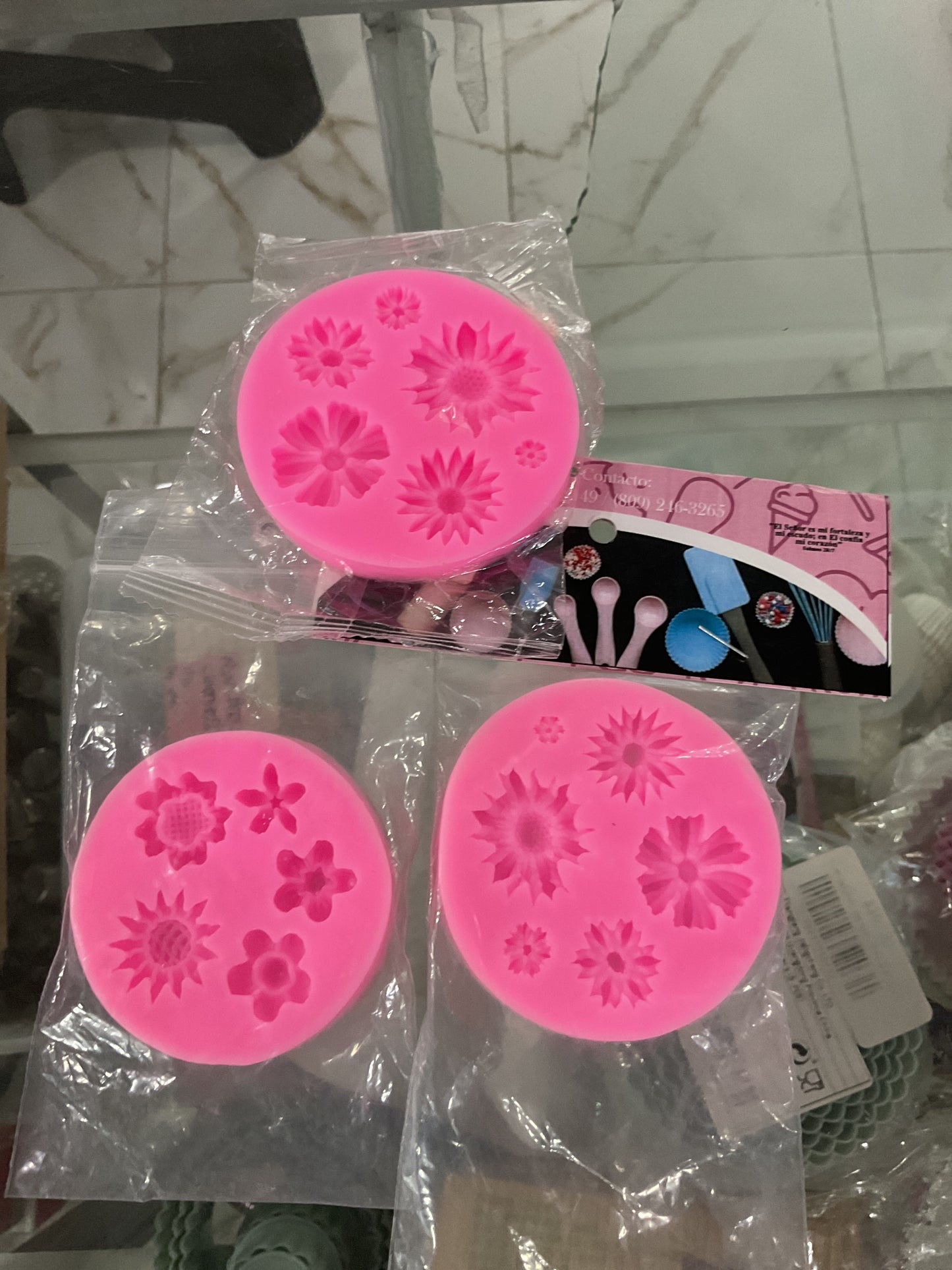 Moldes de florecita