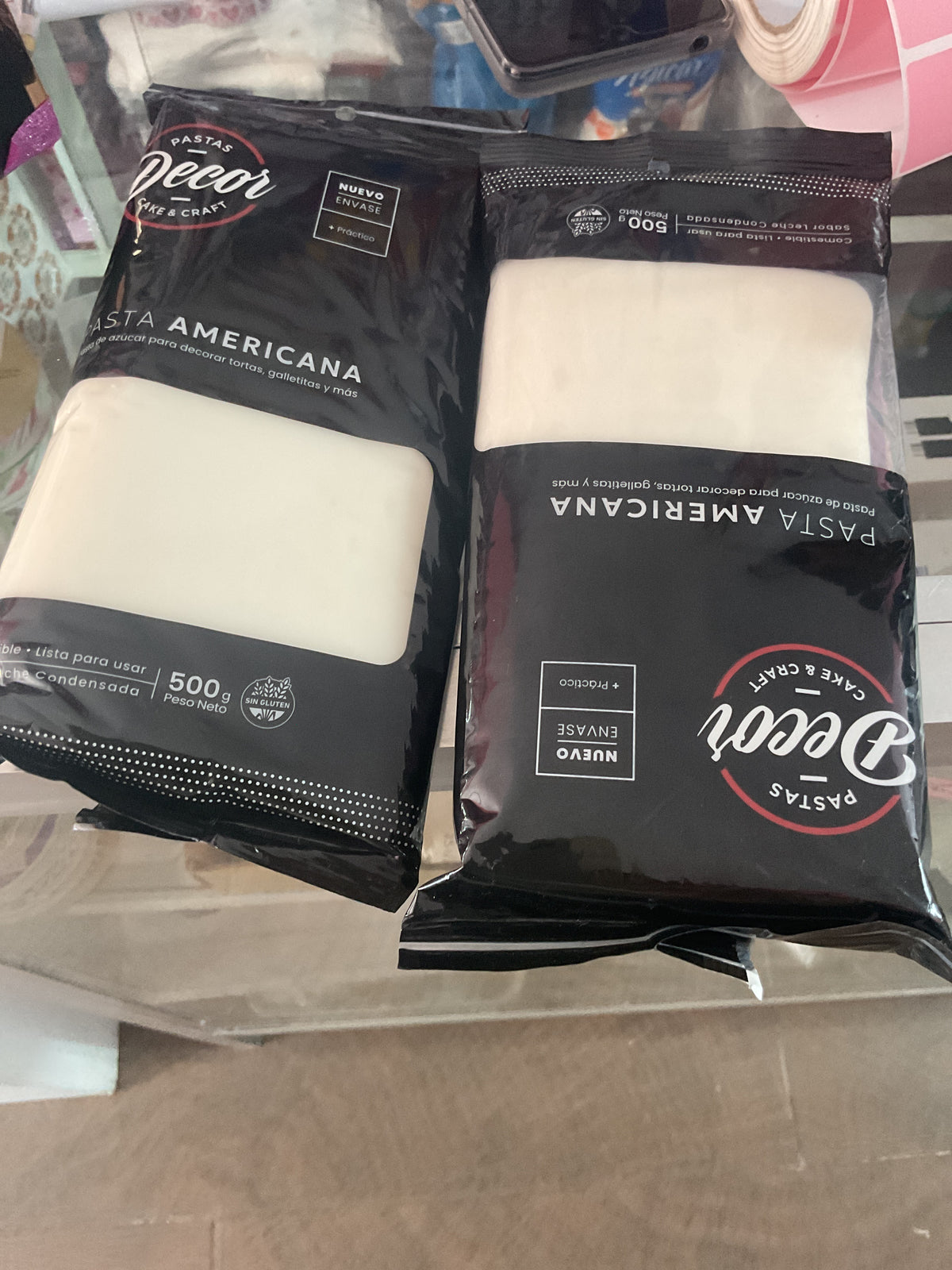 Fondant blanco pasta Americana