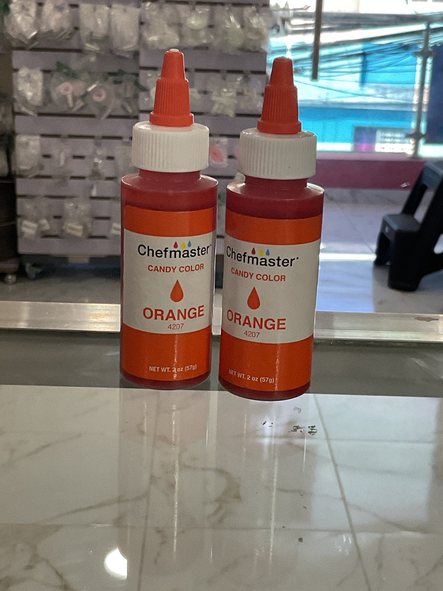 Color Candy color chefmaster naranja en aceite 2 oz