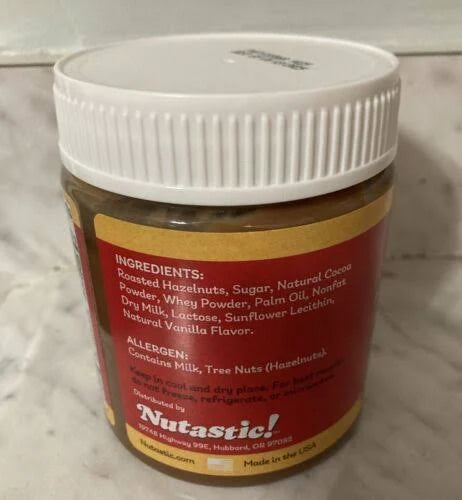 Crema de Avellanas Nutastics 10 oz