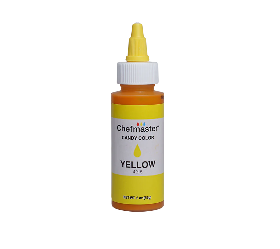 Color Candy color chefmaster amarillo en aceite 2 oz