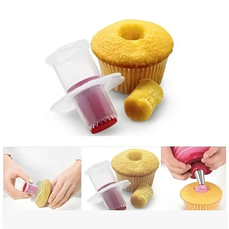 Herramienta de relleno de cupcake