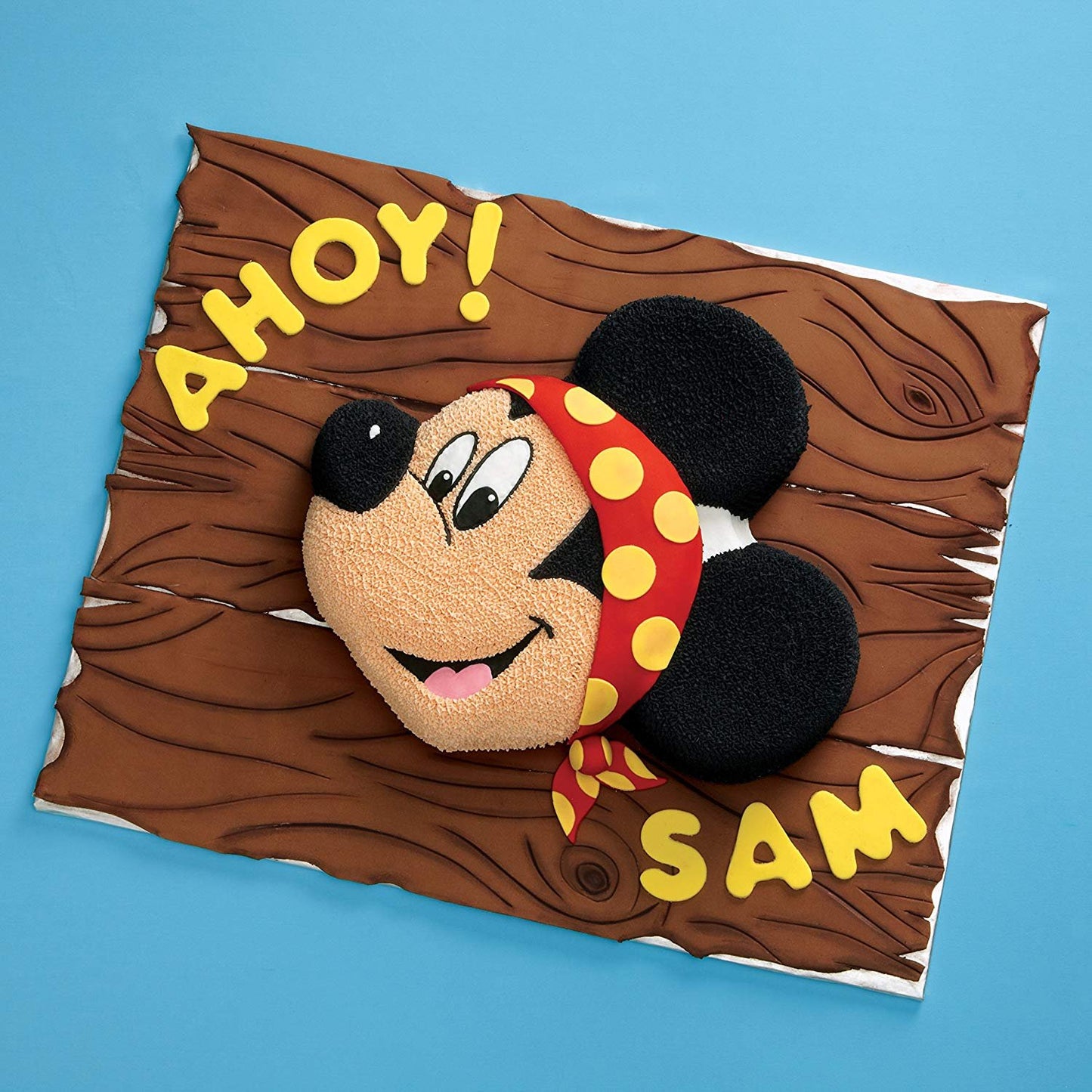 Molde para pasteles Wilton de aluminio con Mickey Mouse