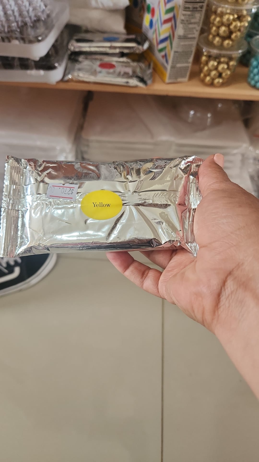 Fondant Amarillo