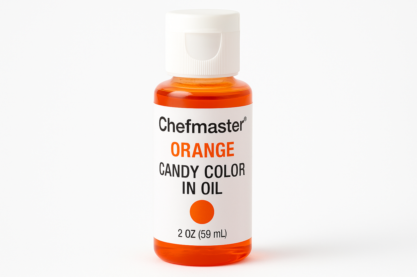 Color Candy color chefmaster naranja en aceite 2 oz