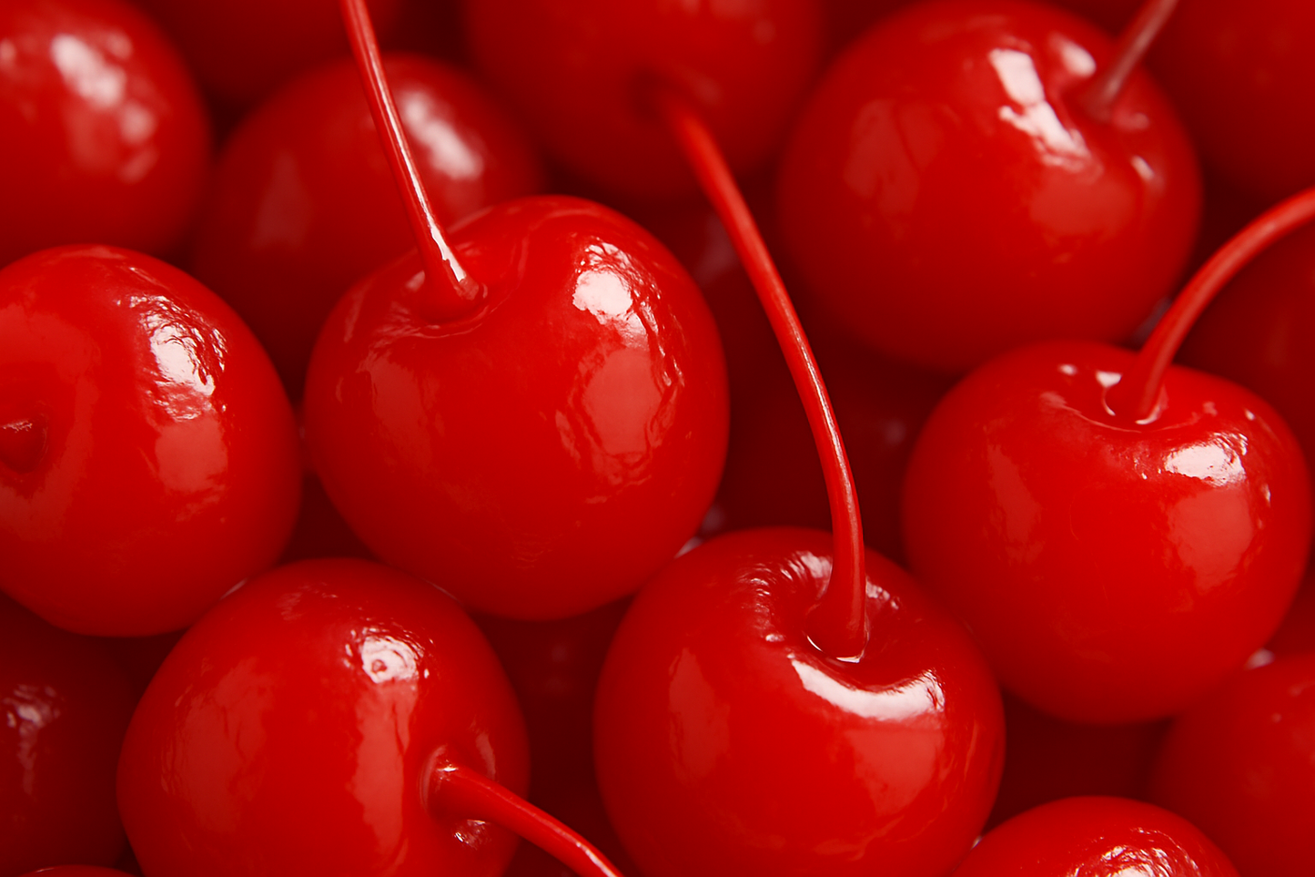 Imagen detalle de las cerezas