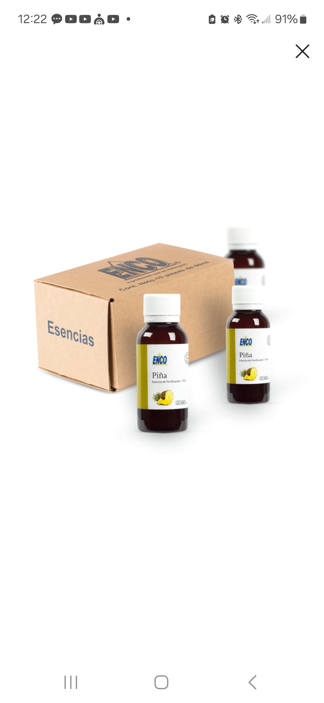 Esencia Piña Caja 0.12 lbs