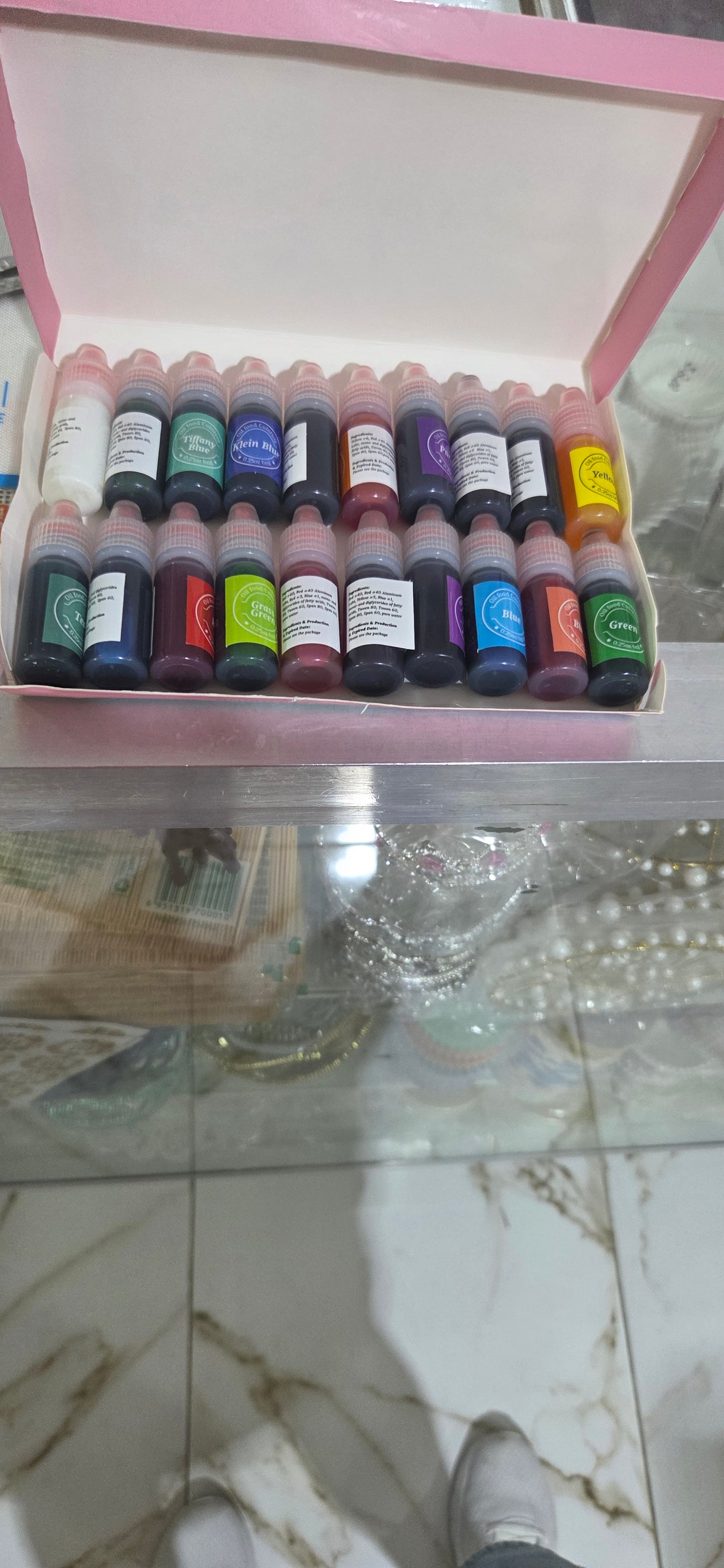 Colorante en aceite