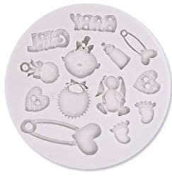 moldes de silicona para bebés