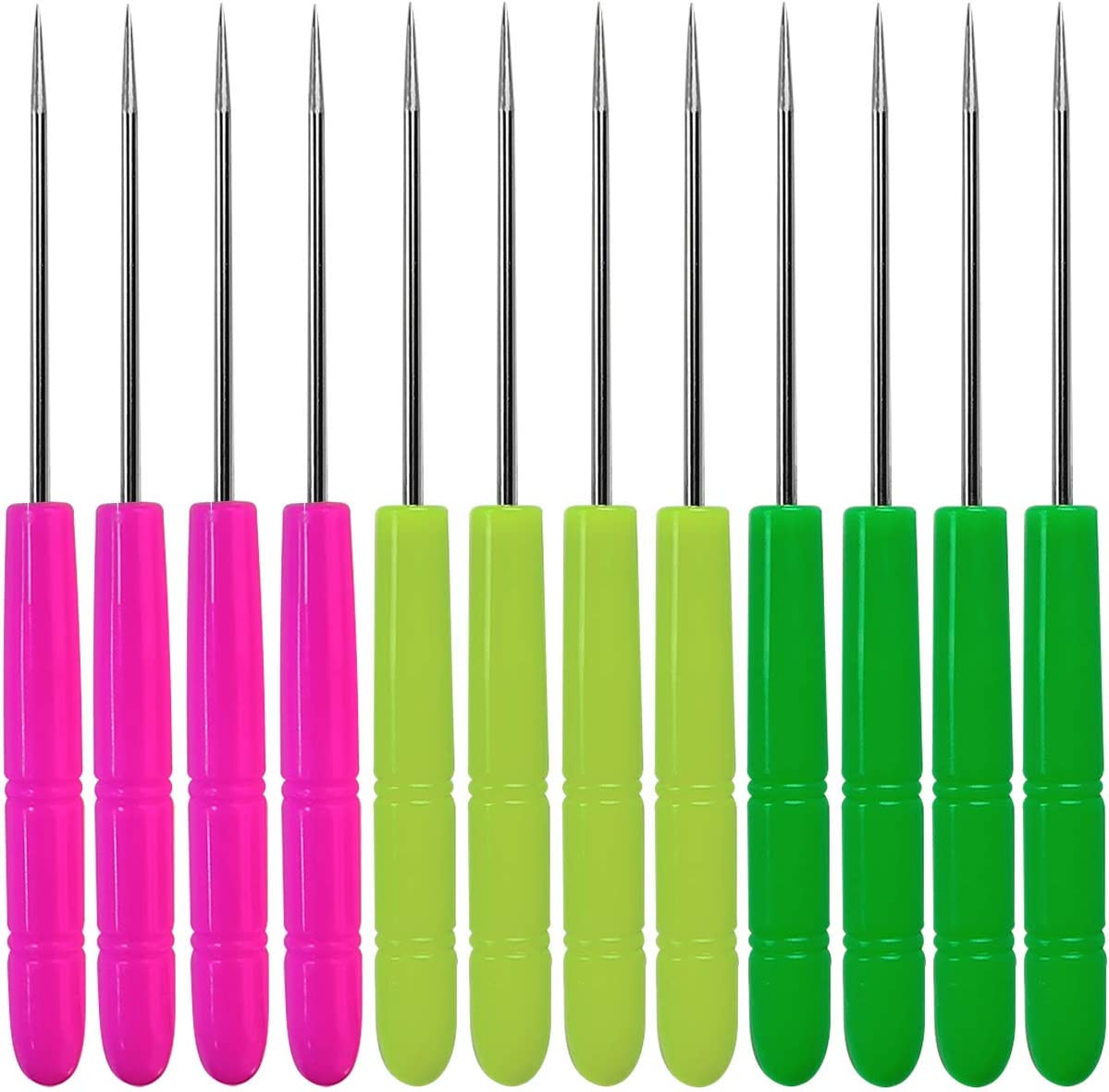 agujas para revolver azúcar.