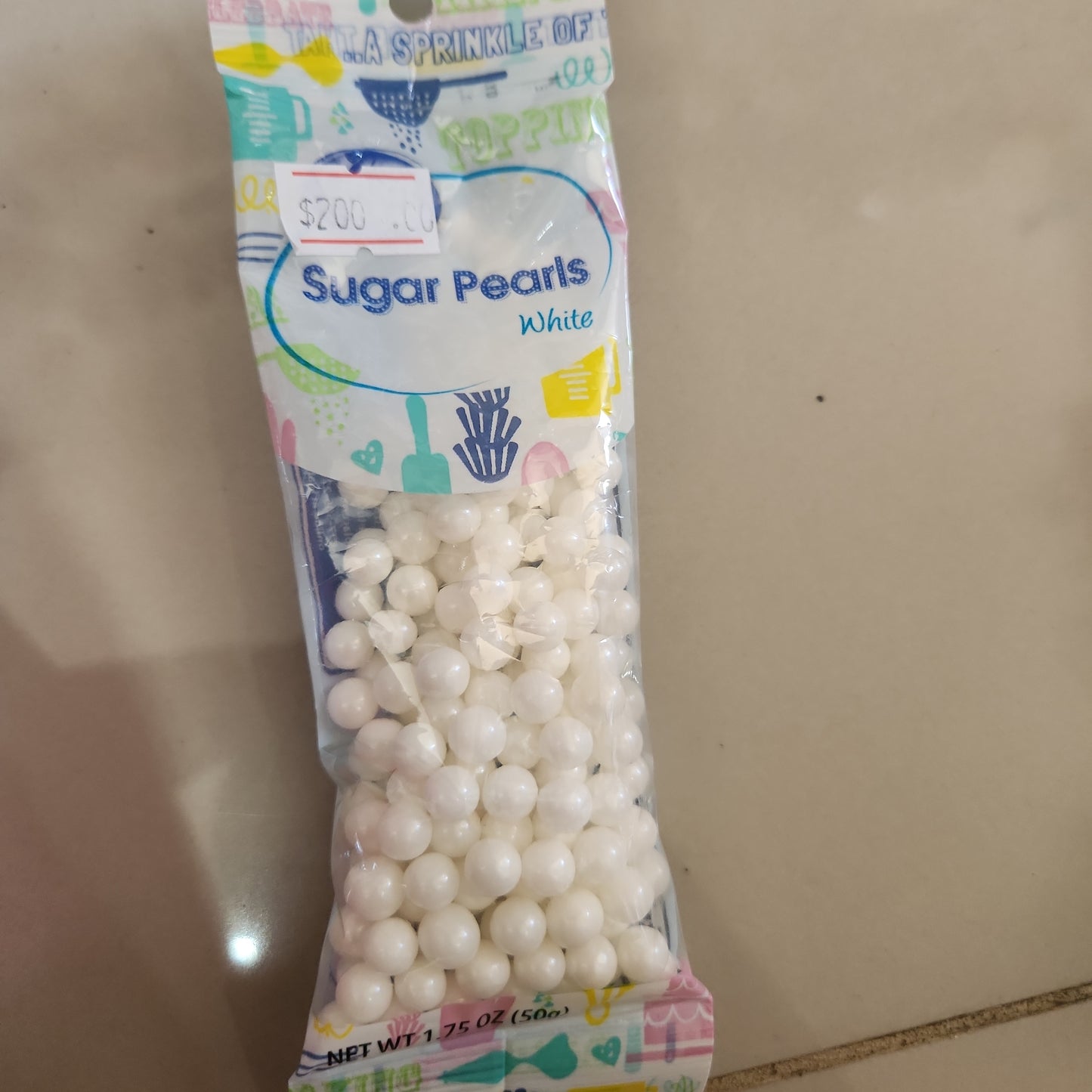 Sugar perlas blancas