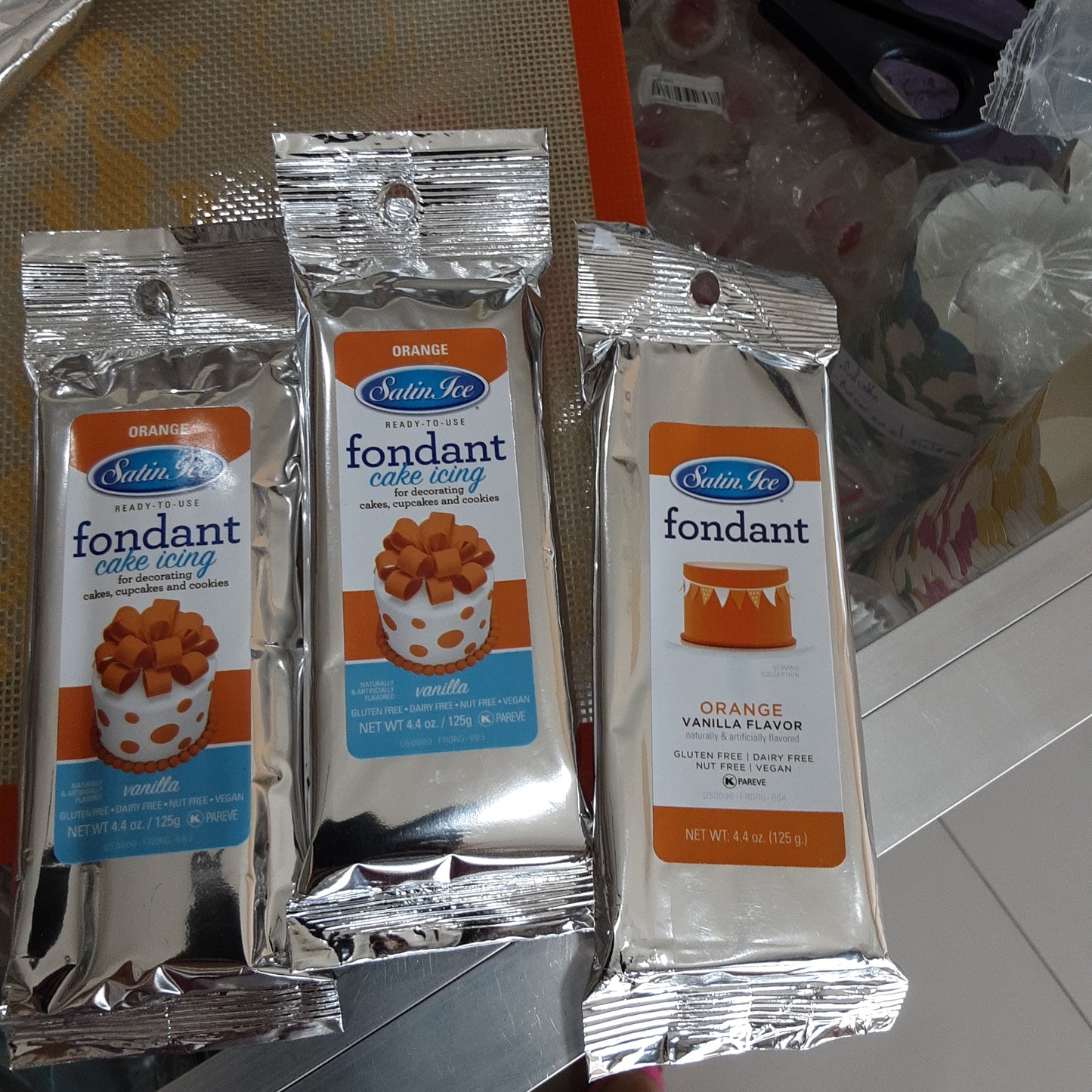 Fondant Naranja