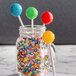 palo cake pop para paletas de papel 6" x 5/32"