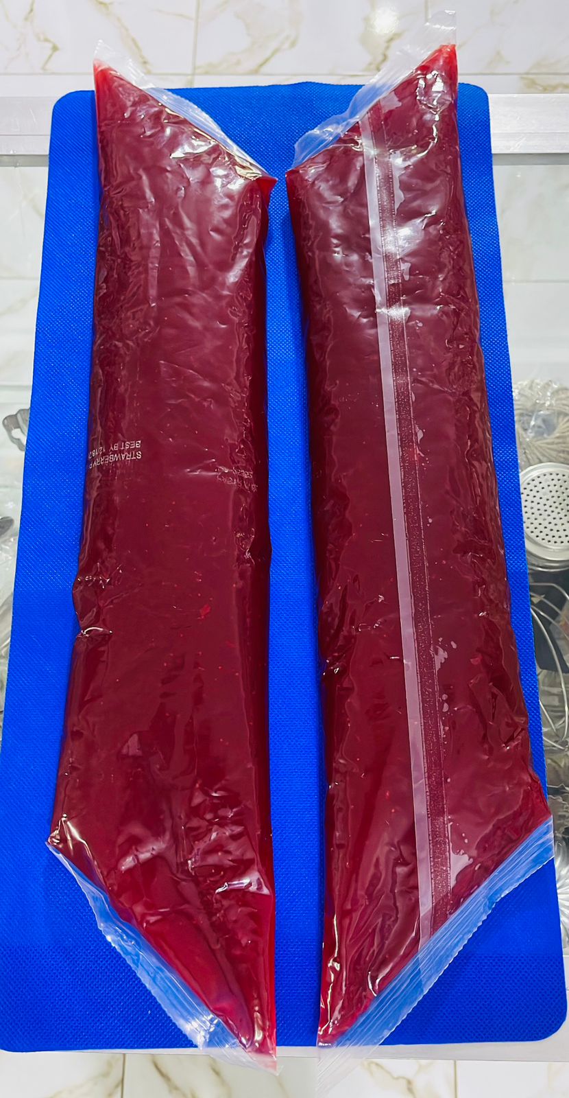 Relleno de fresa