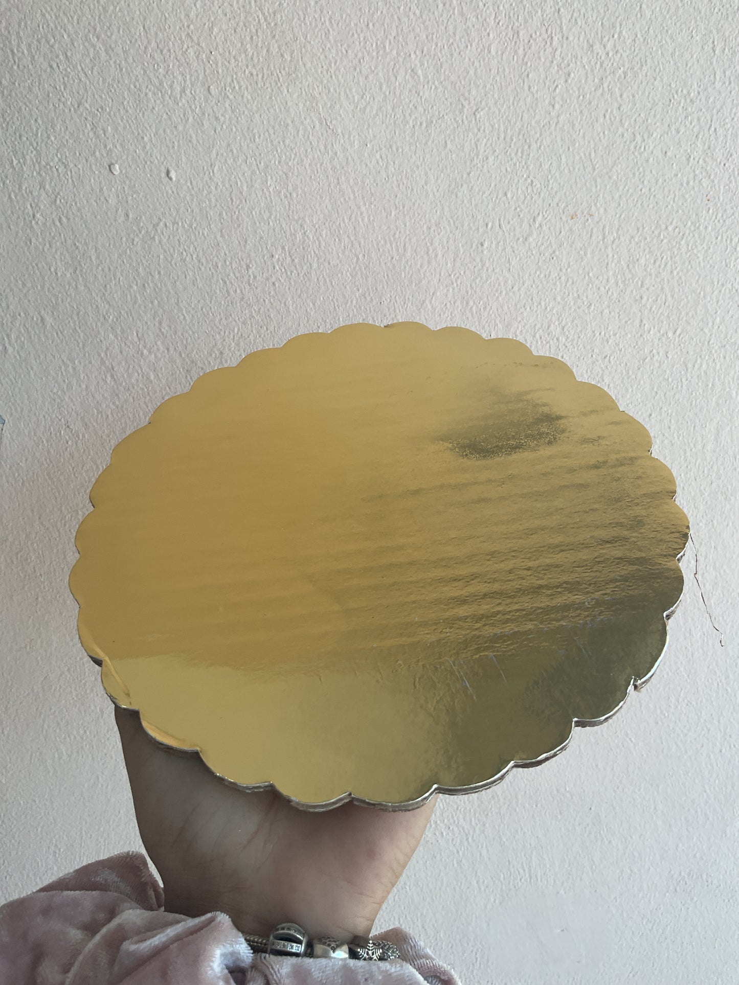 Redondete Dorado Satinado  #8