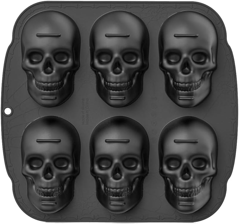 MOLDEN PARA HALLOWEEN 6 CAVIDADES