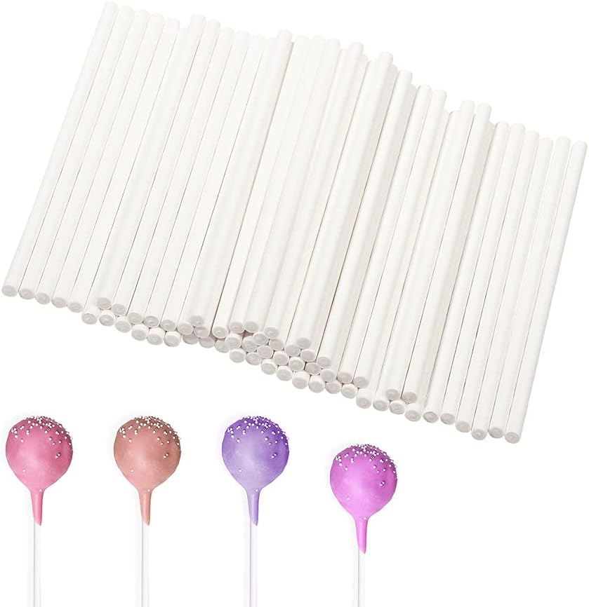 palo cake pop para paletas de papel 6" x 5/32"