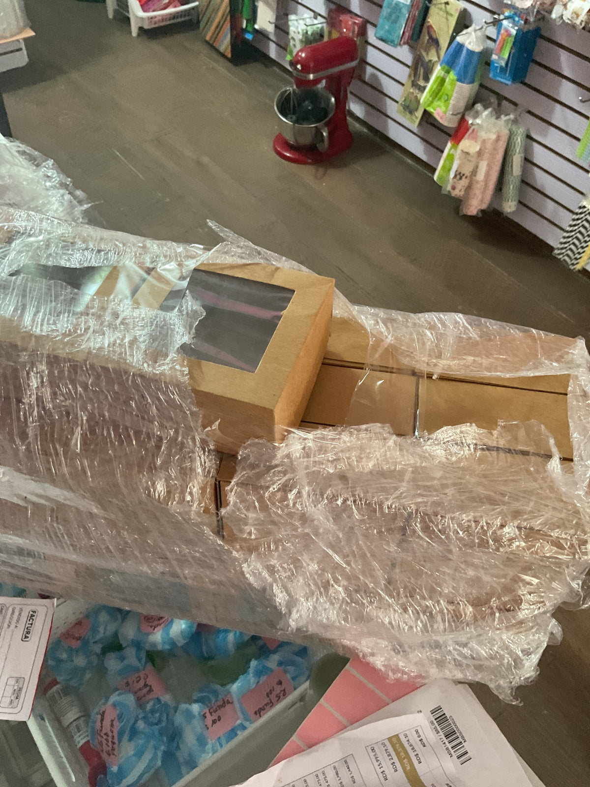 Caja para porcione