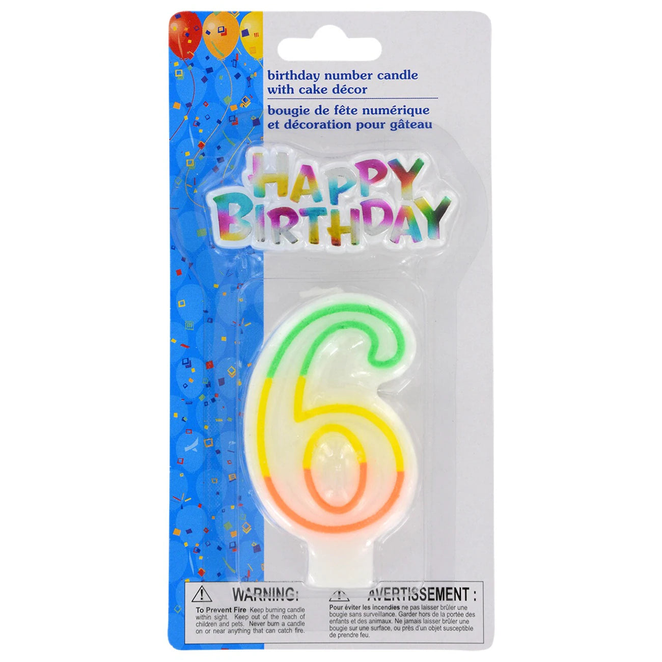 Velas Happy Birthday con decoración para pastel, 2 u. Conjuntos