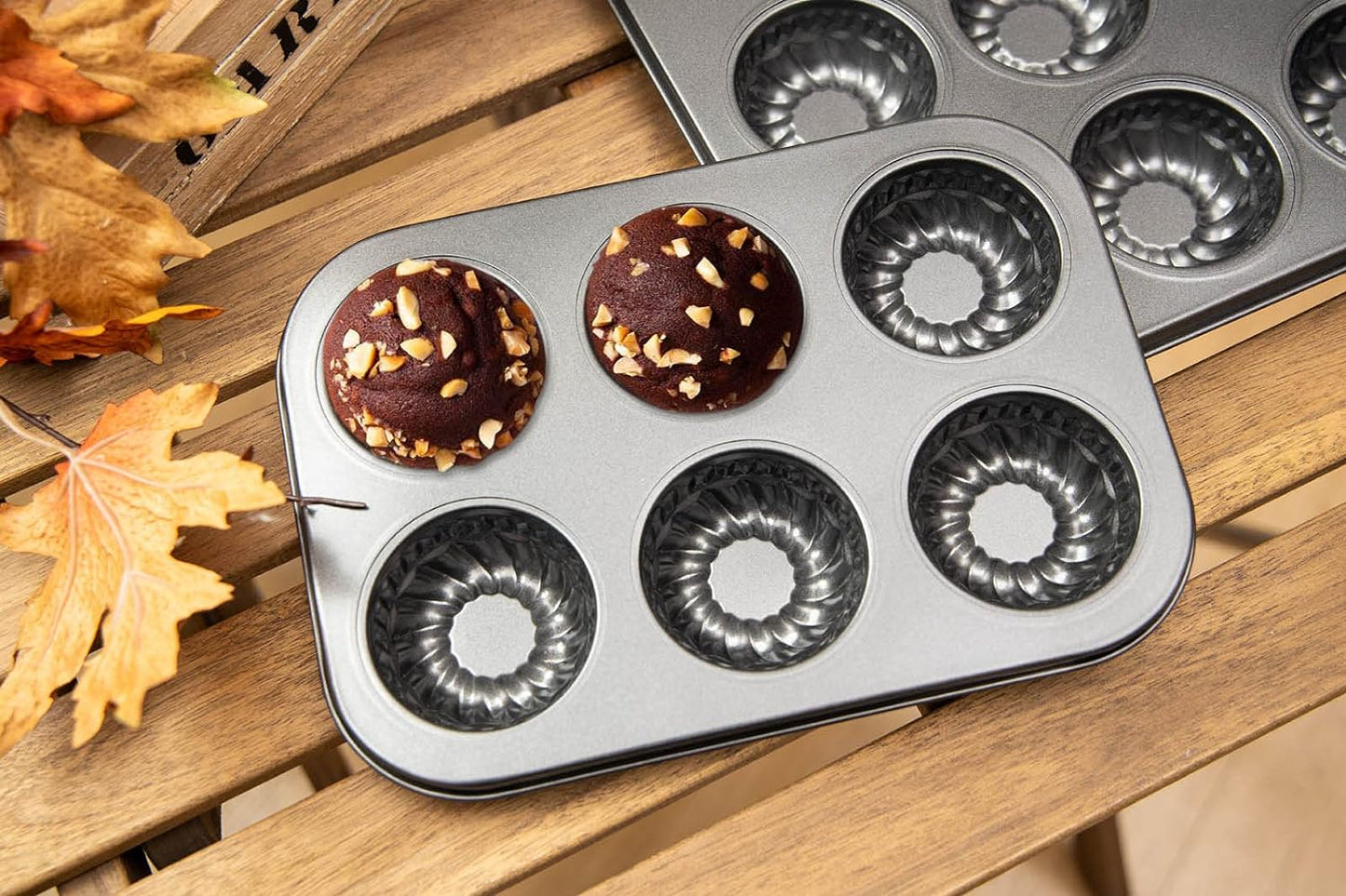 Mini molde para tartas 6 cavidades