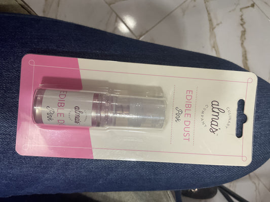 Spray comestible rosado claro