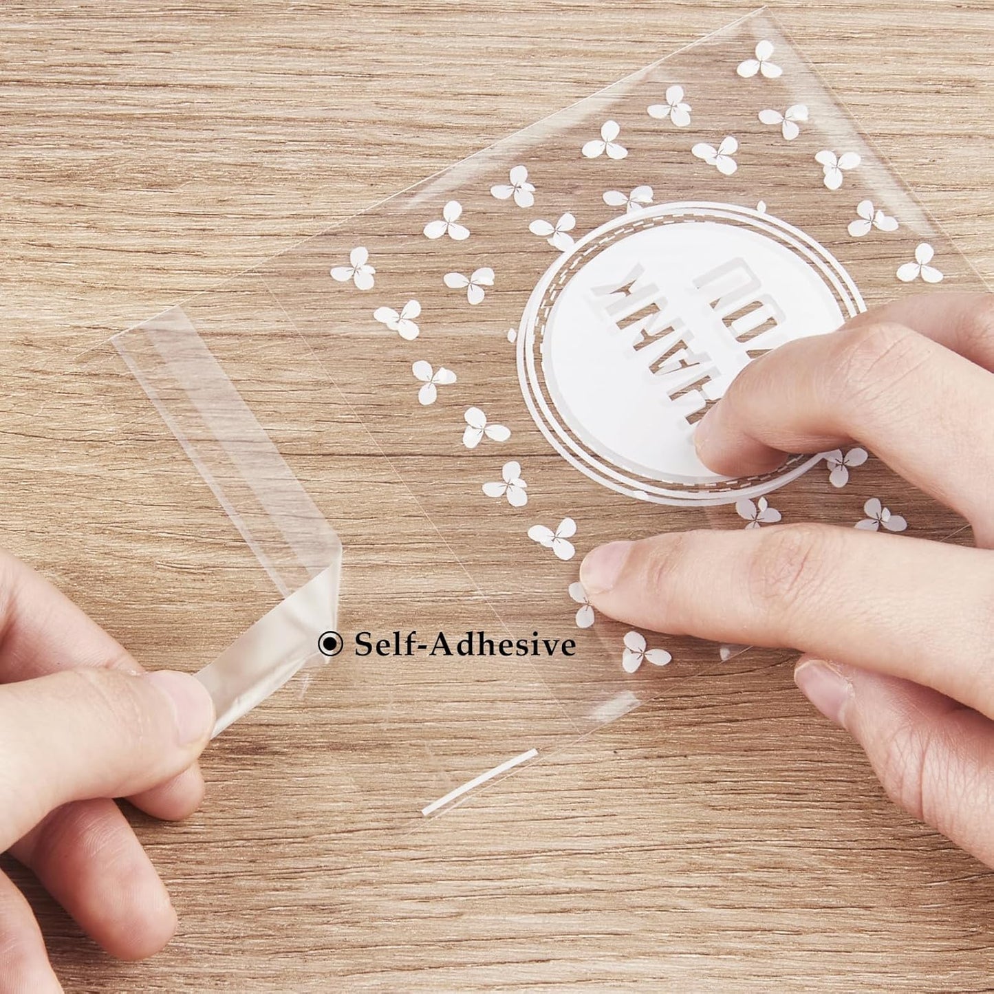 Funda Para Galletas Adhesivas 4x4 25 piezas