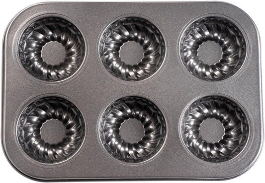 Mini molde para tartas 6 cavidades