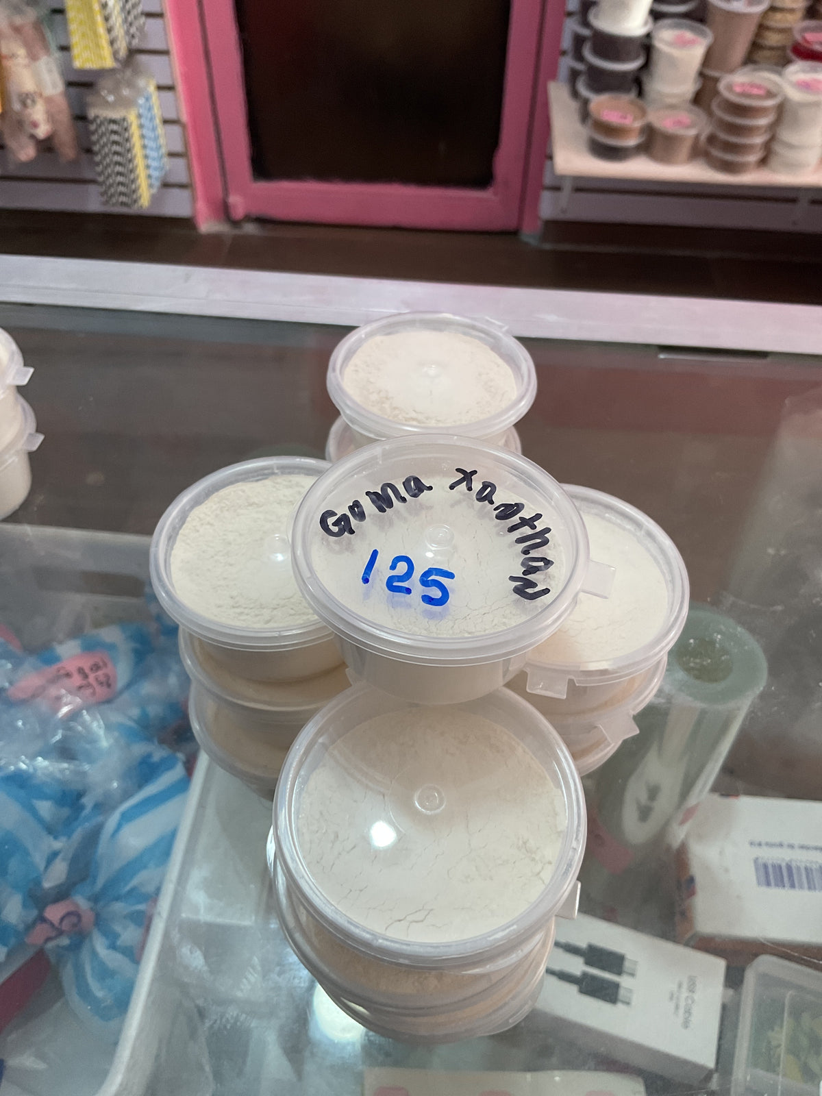 Goma xanthan para helados