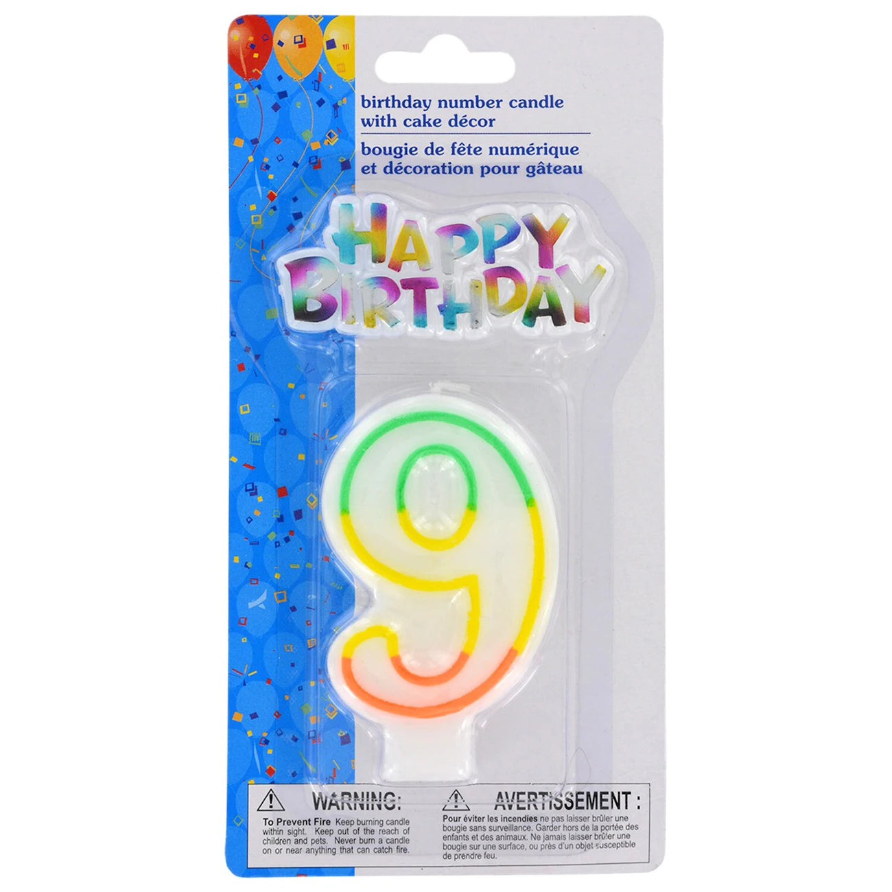 Velas Happy Birthday con decoración para pastel, 2 u. Conjuntos