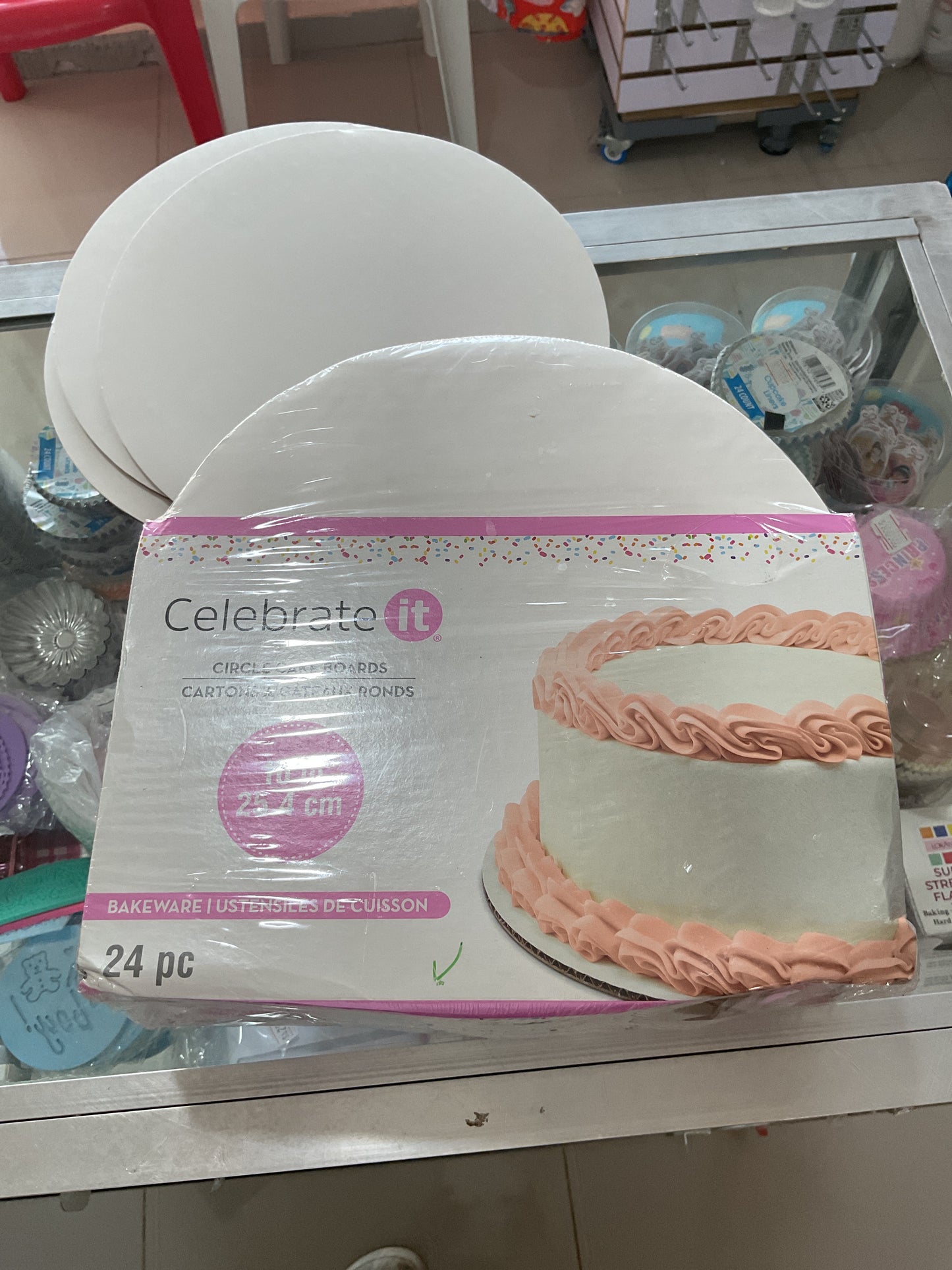 Redondete de bizcocho # 10 Celebrate