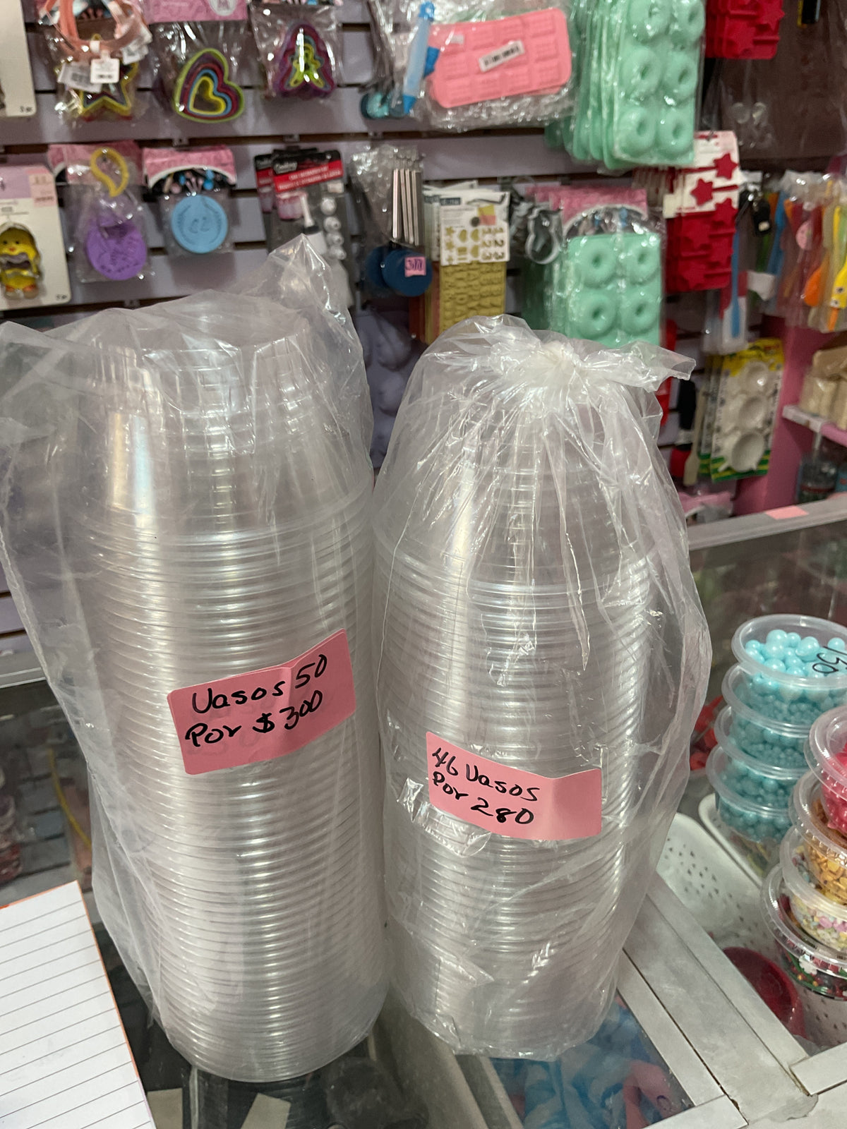Vasos de 5 onzas