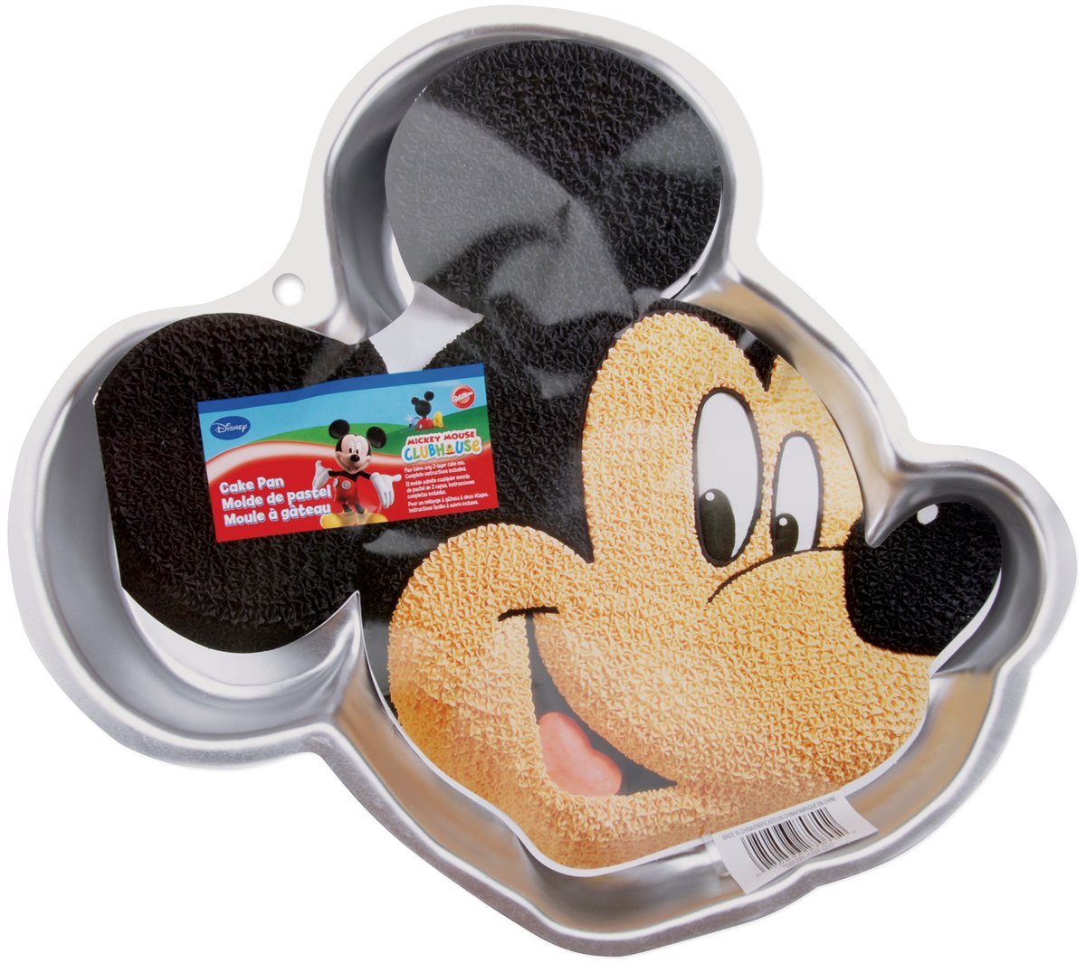 Molde para pasteles Wilton de aluminio con Mickey Mouse