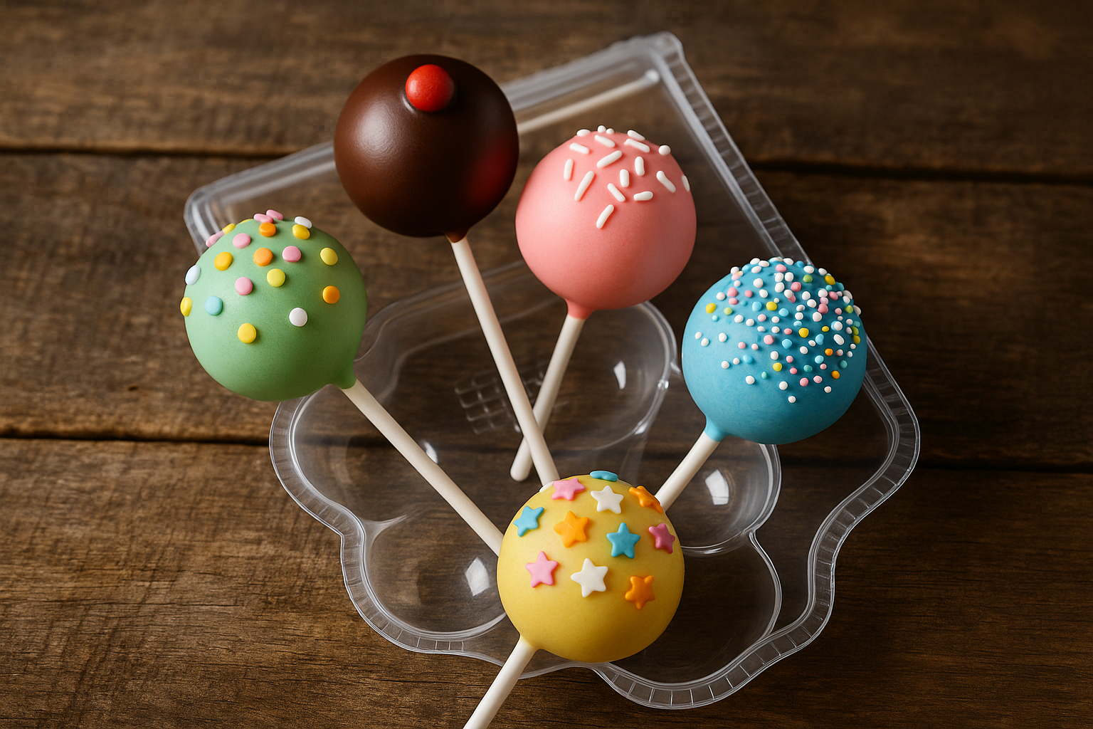 Cake pops terminados