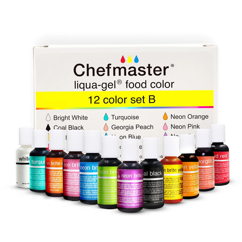 color Chefmaster Liqua-Gel colorante alimentario  0.70 oz