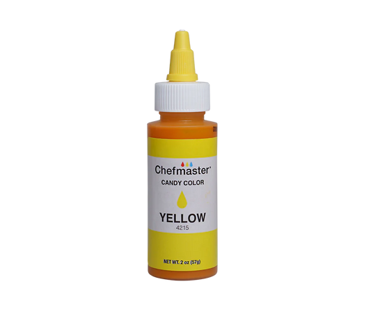 Color Candy color chefmaster amarillo en aceite 2 oz