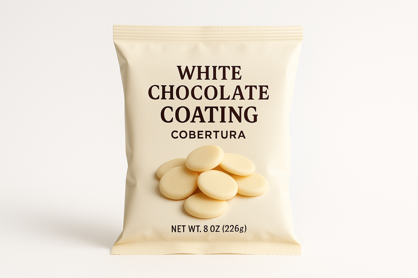 Cobertura de chocolate blanco profesional