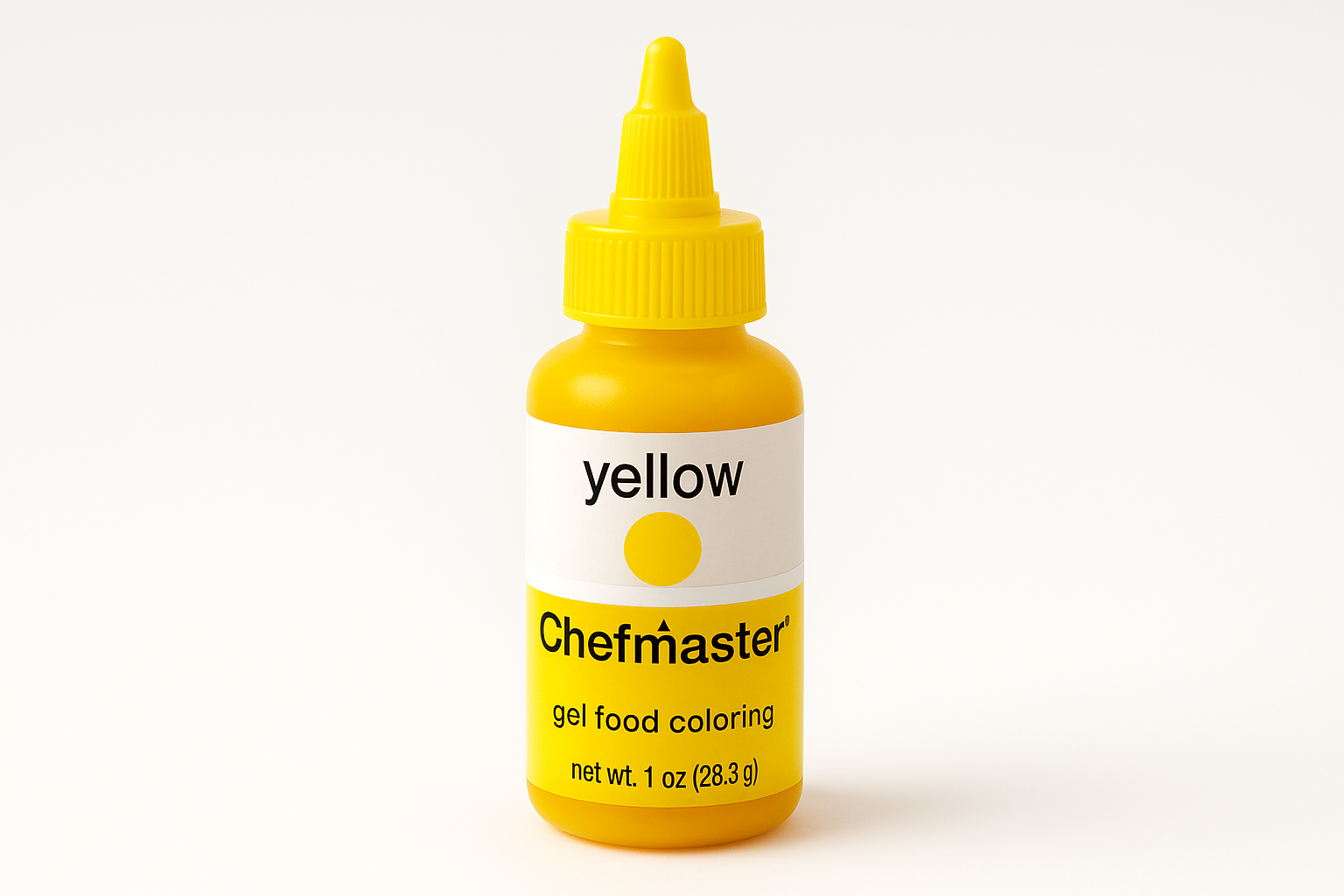 Color chefmaster amarillo 1 oz