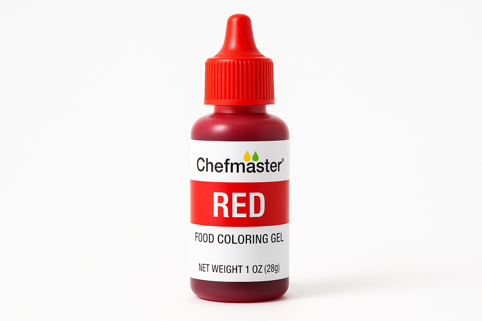 Color chefmaster rojo 1 oz