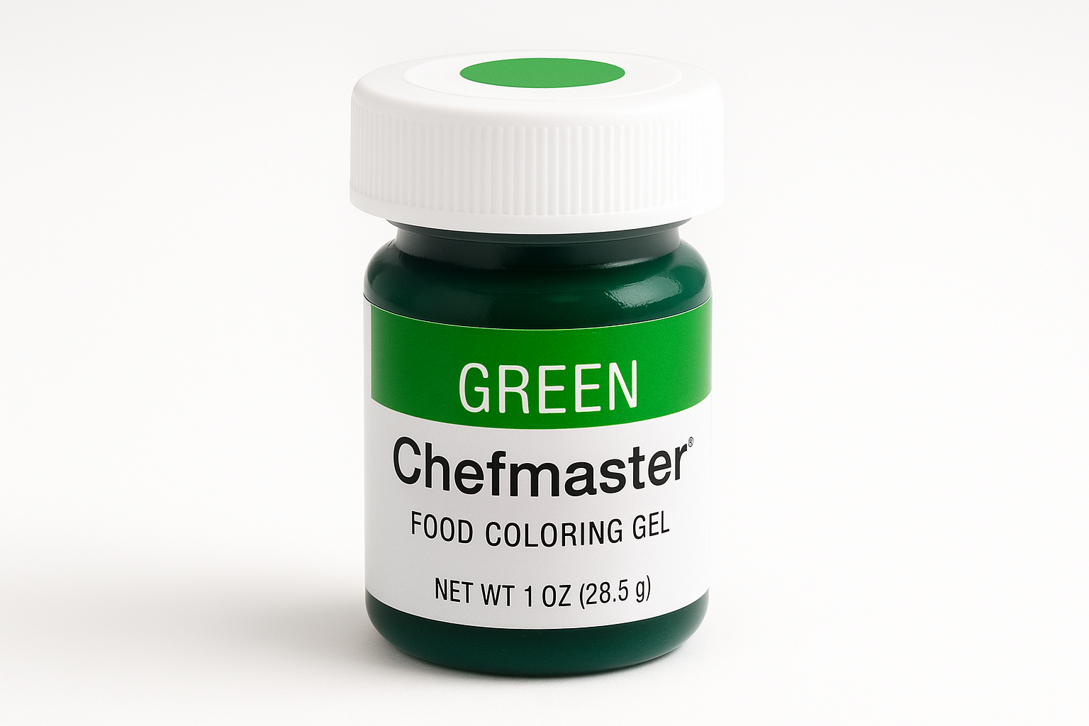 Color chefmaster verde 1 oz