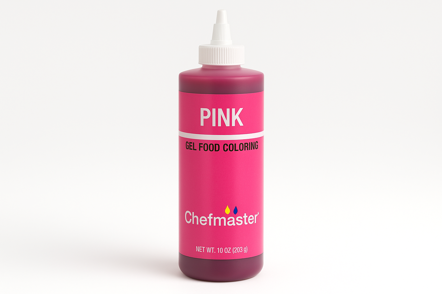 Color rosado gel Chefmaster 10 oz - Producto principal