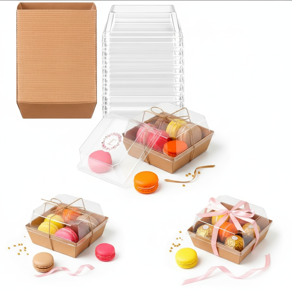 Dessert box multiple angles