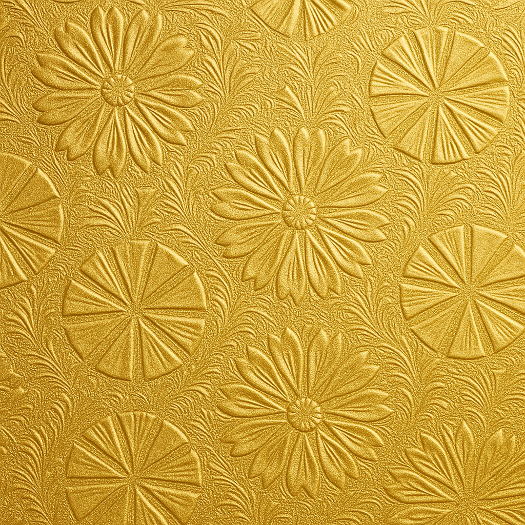 Detalle del patrón decorativo del redondete