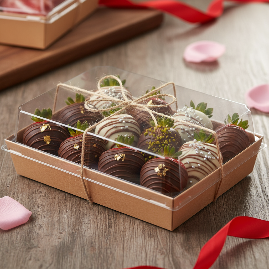 Fresas con chocolate