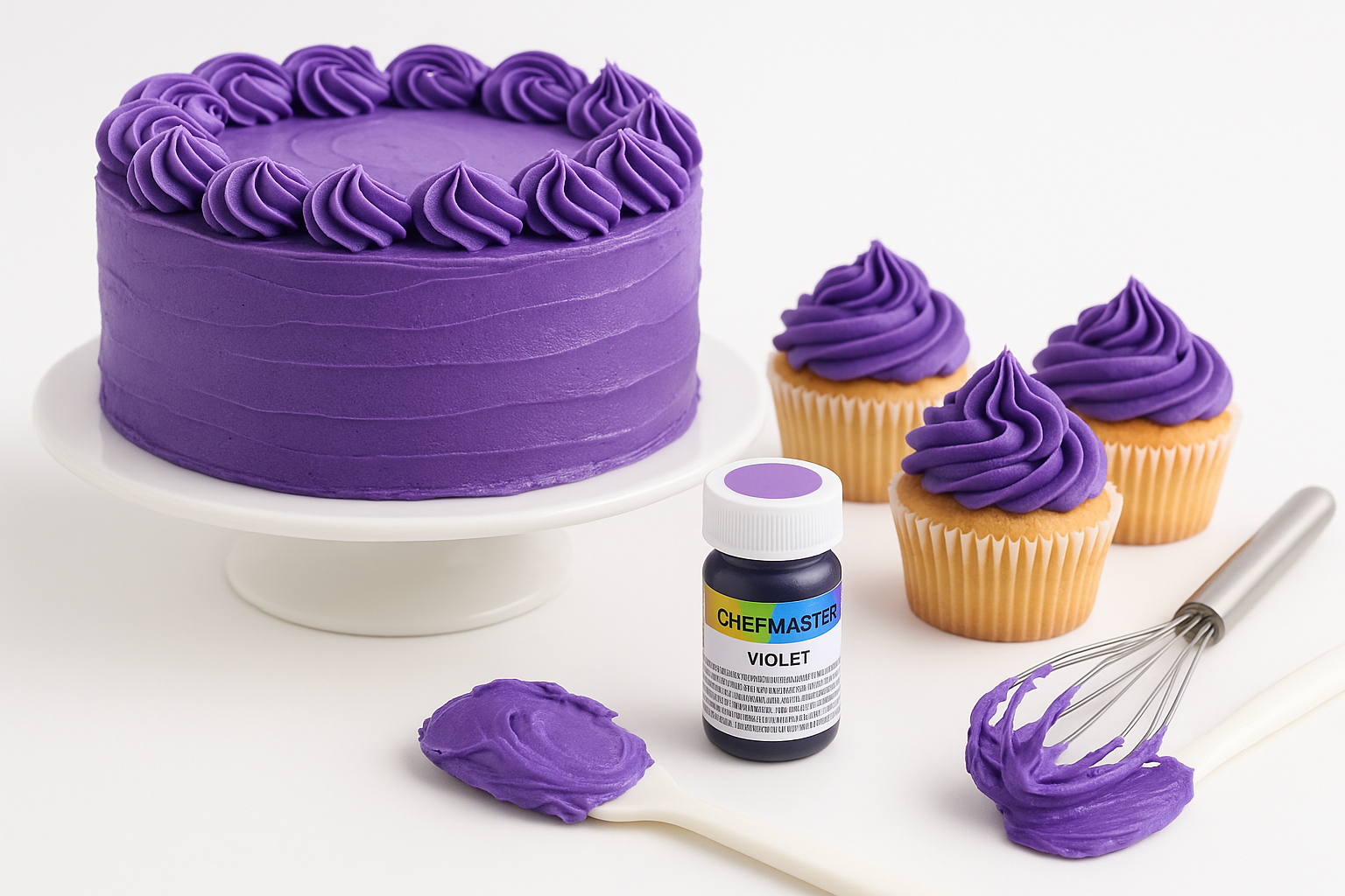 Generated product image for Chefmaster violet gel food coloring
