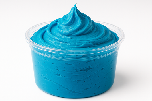 Glaseado azul